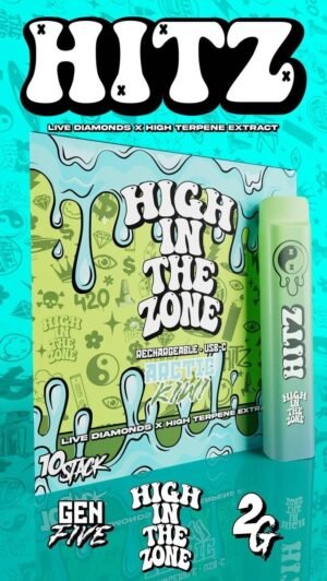 Hitz Arctic Kiwi Gen 5 Disposable, Hitz Gen 5 2g disposable