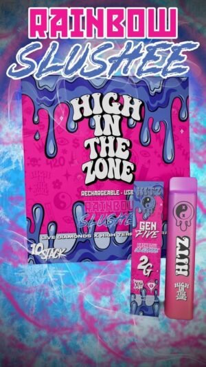 Hitz Rainbow Slushee Gen 5 Disposable, Hitz Gen 5 2g disposable