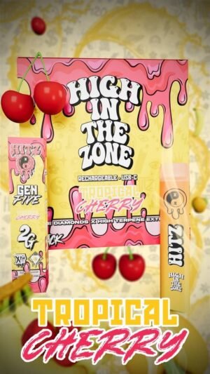 Hitz Tropical Cherry Gen 5 Disposable, Hitz Gen 5 2g disposable