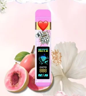 Hitz Pink Tsunami (Indica), Hitz Gen 7 2g live diamonds disposable